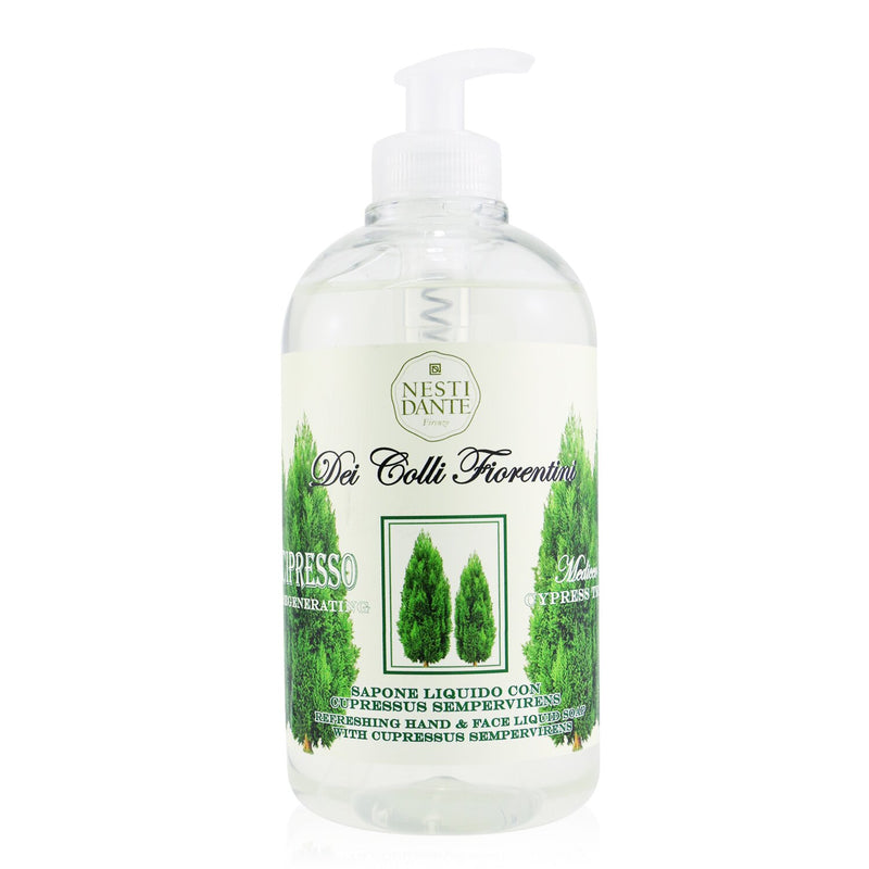 Nesti Dante Dei Colli Fiorentini Refreshing Hand & Face Liquid Soap - Cypress Tree 