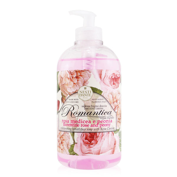 Nesti Dante Romantica Exhilarating Hand & Face Soap With Rosa Canina - Florentine Rose & Peony 