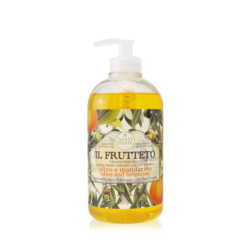 Nesti Dante Il Frutteto Moisturizing Hand & Face Soap With Olea Europea - Olive & Tangerine 