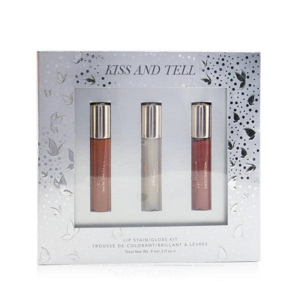 Jane Iredale Kiss & Tell Lip Stain/Gloss Kit  9ml/0.3oz