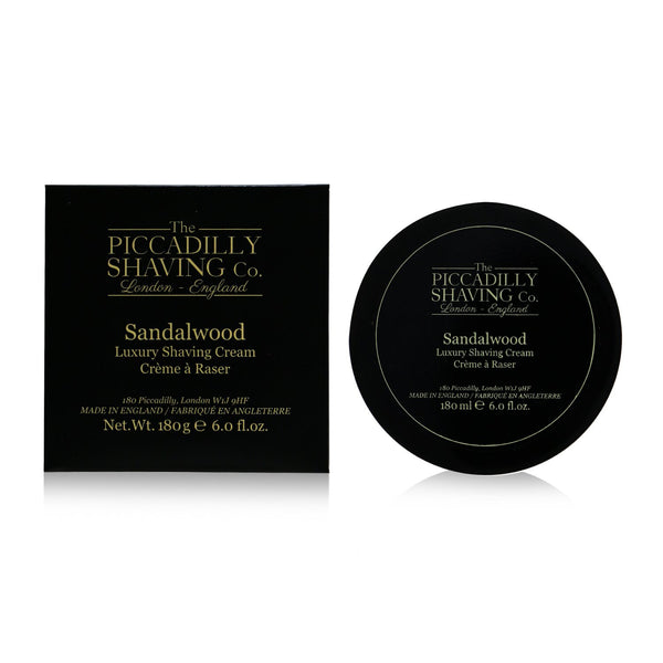 The Piccadilly Shaving Co. Sandalwood Luxury Shaving Cream 