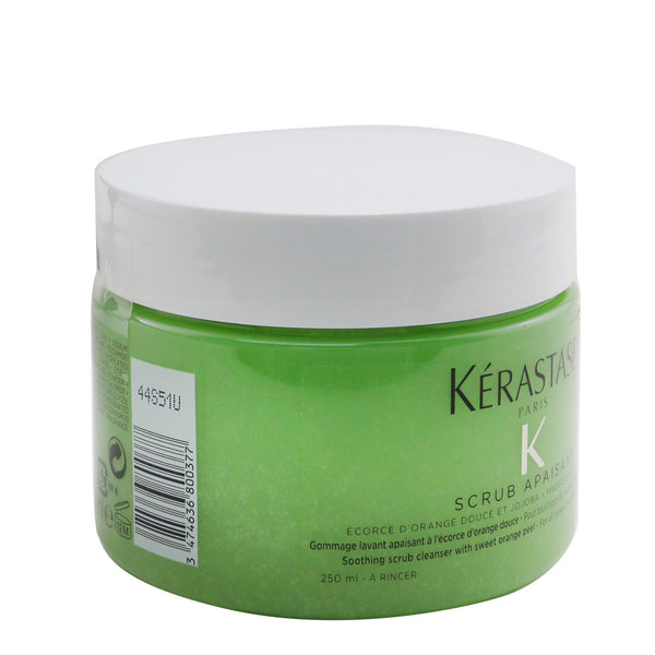 Kerastase Fusio-Scrub Scrub Apaisant Soothing Scrub Cleanser with Sweet Orange Peel (For All Types of Hair and Scalp, Even Sensitive) 