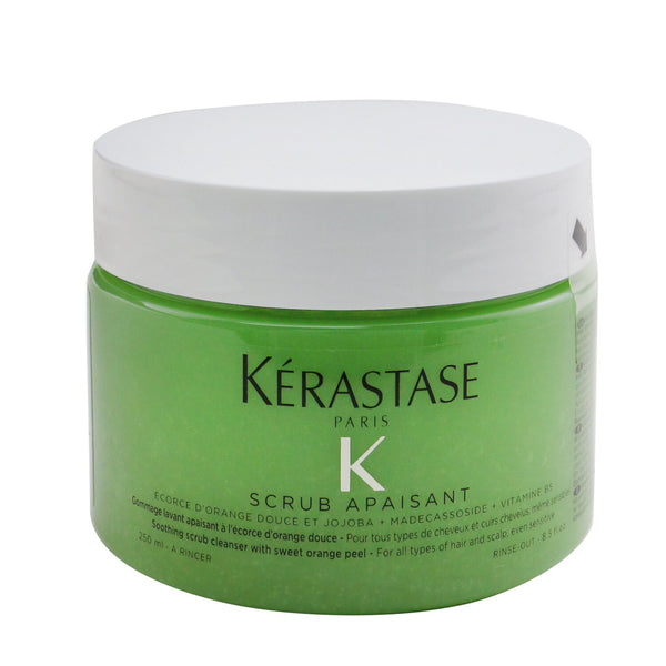 Kerastase Fusio-Scrub Scrub Apaisant Soothing Scrub Cleanser with Sweet Orange Peel (For All Types of Hair and Scalp, Even Sensitive) 