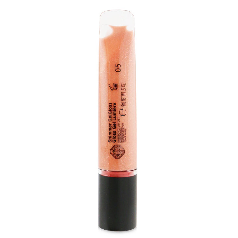 Shiseido Shimmer Gel Gloss - # 05 Sango Peach  9ml/0.27oz