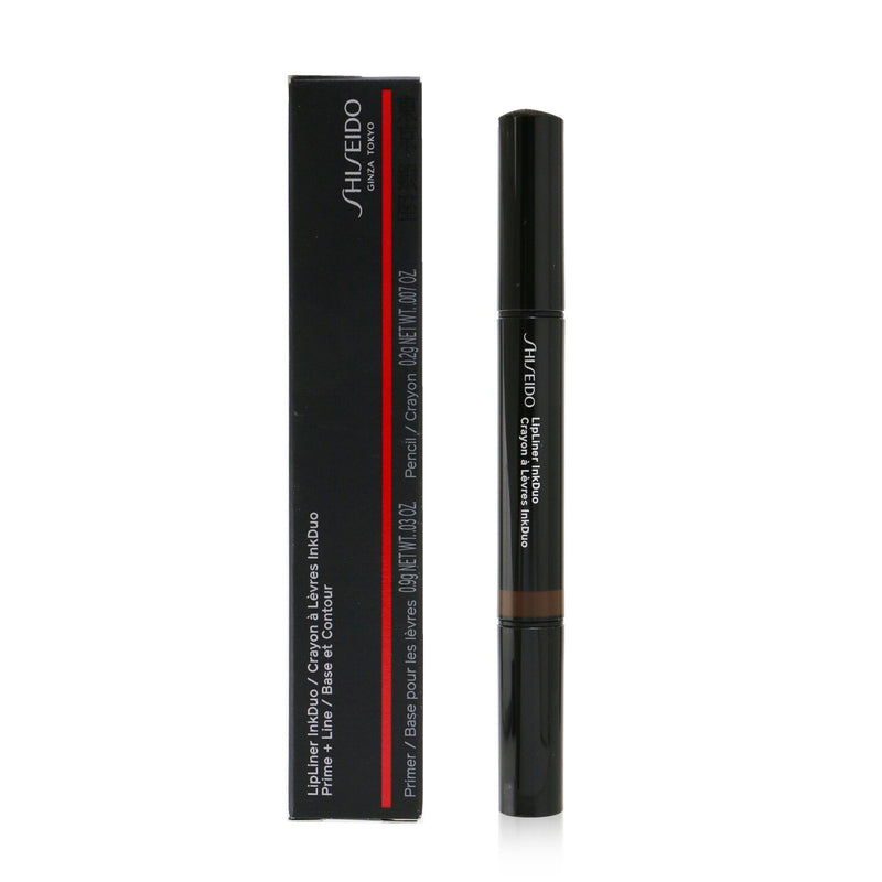 Shiseido LipLiner InkDuo (Prime + Line) - # 12 Espresso  1.1g/0.037oz