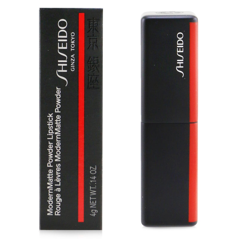 Shiseido ModernMatte Powder Lipstick - # 529 Cocktail Hour (Rich Blue Red)  4g/0.14oz