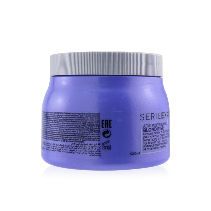 L'Oreal Professionnel Serie Expert - Blondifier Acai Polyphenols Resurfacing and Illuminating System Masque (For Blonde Hair) 