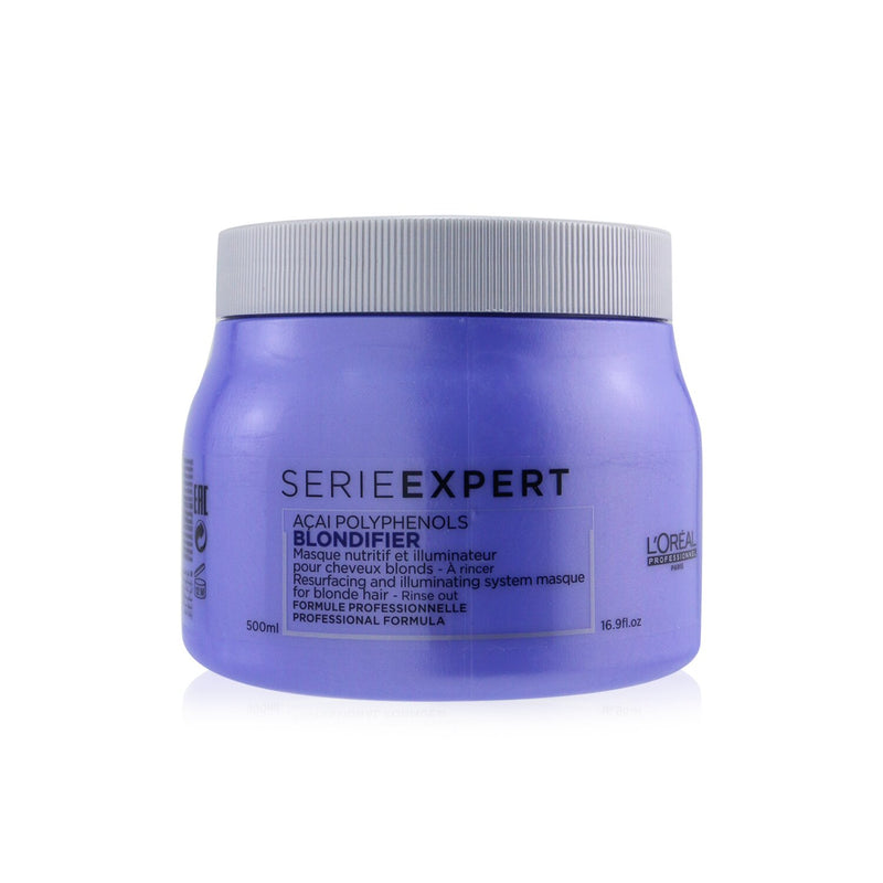 L'Oreal Professionnel Serie Expert - Blondifier Acai Polyphenols Resurfacing and Illuminating System Masque (For Blonde Hair) 