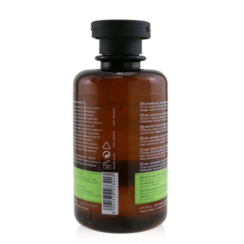 Apivita Tonic Mountain Tea Shower Gel With Essential Oils  250ml/8.45oz