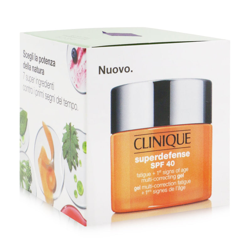 Clinique Superdefense SPF 40 Fatigue + 1st Signs Of Age Multi-Correcting Gel 