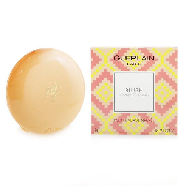 Guerlain Blush Brazilian Shimmer Pearly Face Powder 