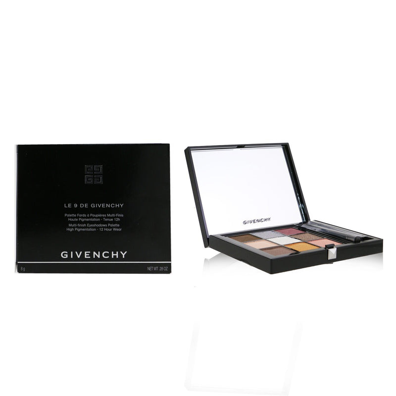 Givenchy Le 9 De Givenchy Multi Finish Eyeshadows Palette (9x Eyeshadow) - # LE 9.01 