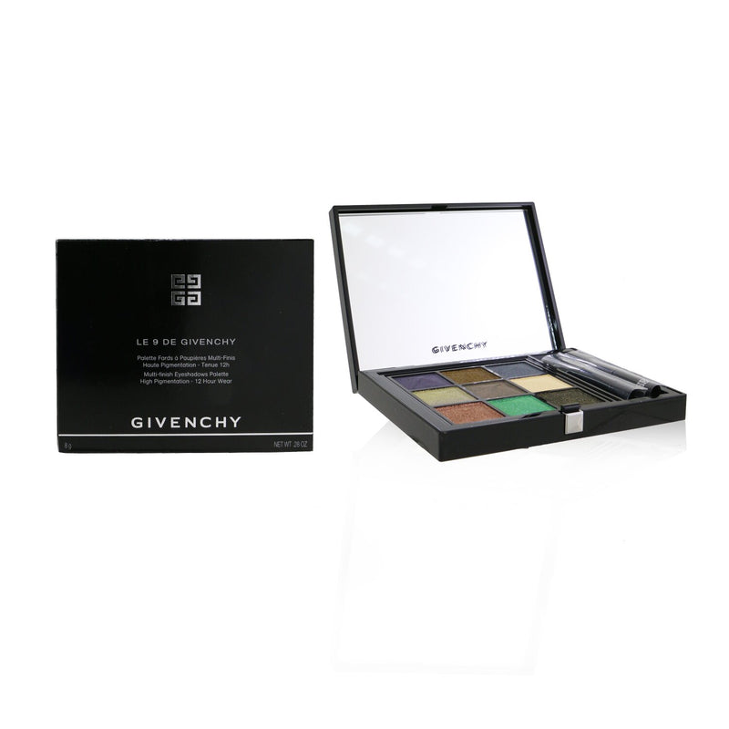 Givenchy Le 9 De Givenchy Multi Finish Eyeshadows Palette (9x Eyeshadow) - # LE 9.02 