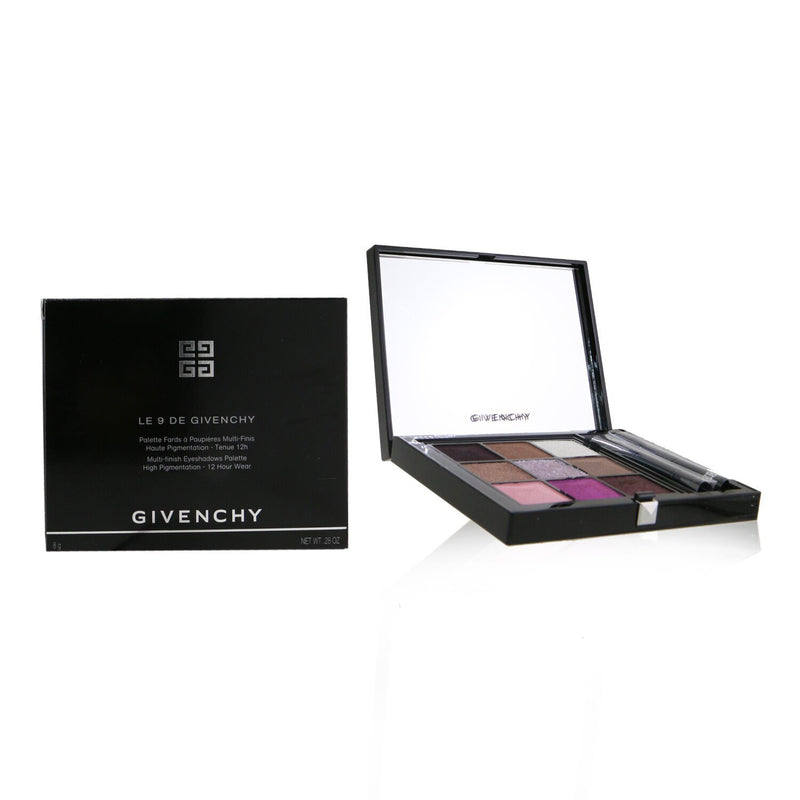 Givenchy Le 9 De Givenchy Multi Finish Eyeshadows Palette (9x Eyeshadow) - # LE 9.03 