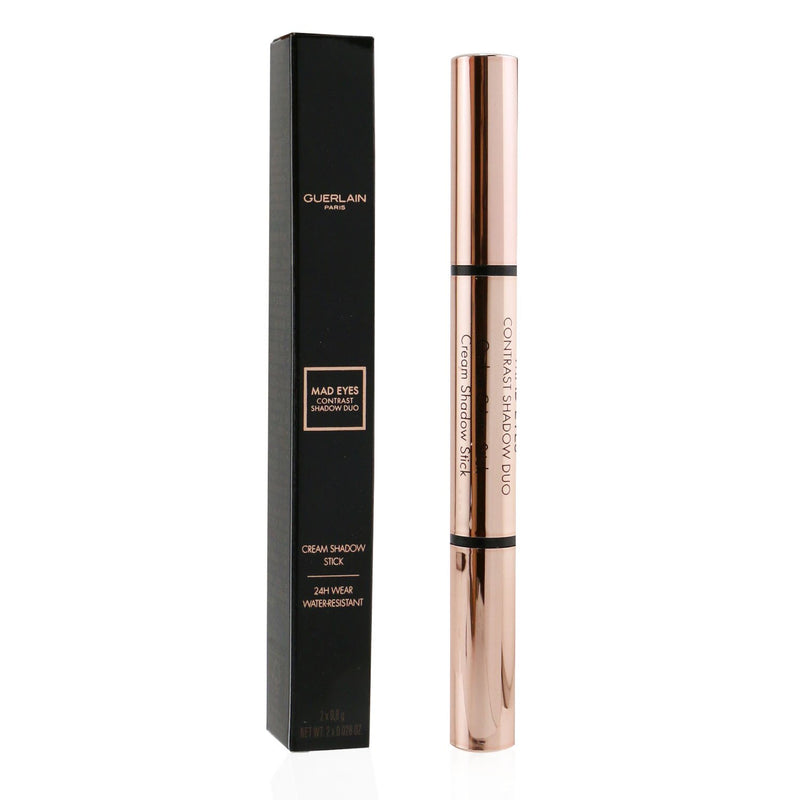 Guerlain Mad Eyes Contrast Shadow Duo Cream Shadow Stick - # Red Plum, # Copper Plum 