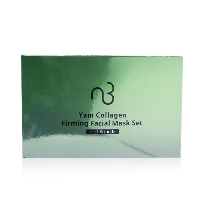 Natural Beauty Yam Collagen Firming Facial Mask Set - Anti-Wrinkle  10applications