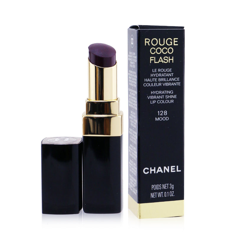 Chanel Rouge Coco Flash Hydrating Vibrant Shine Lip Colour - # 128 Mood  3g/0.1oz