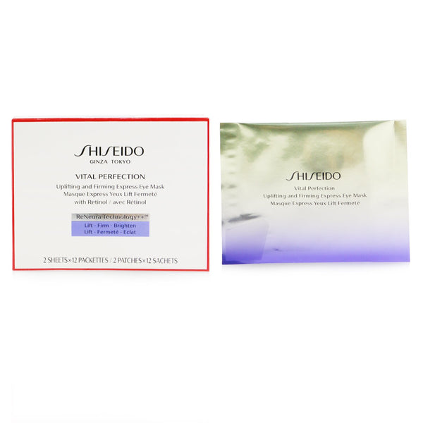Shiseido Vital Perfection Uplifting & Firming Express Eye Mask With Retinol 