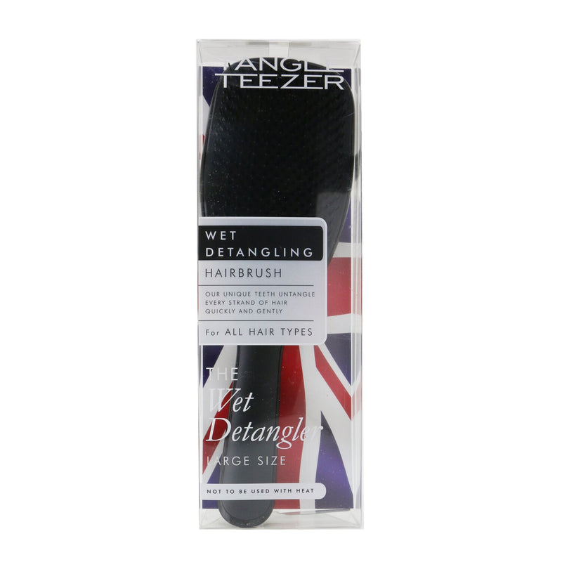 Tangle Teezer The Wet Detangling Hair Brush - # Black Gloss (Large Size)  1pc