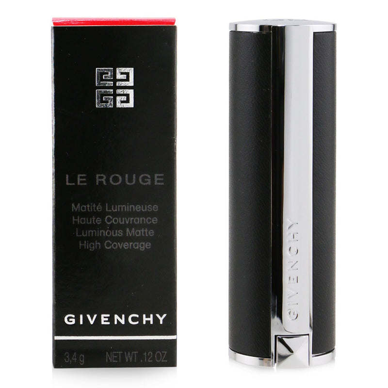 Givenchy Le Rouge Luminous Matte High Coverage Lipstick - # 325 Rouge Fetiche  3.4g/0.12oz