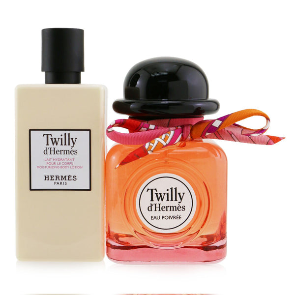 Hermes Twilly D'Hermes Eau Poivree Coffret: Eau De Parfum Spray 85ml/2.87oz + Moisturizing Body Lotion 80ml/2.7oz 