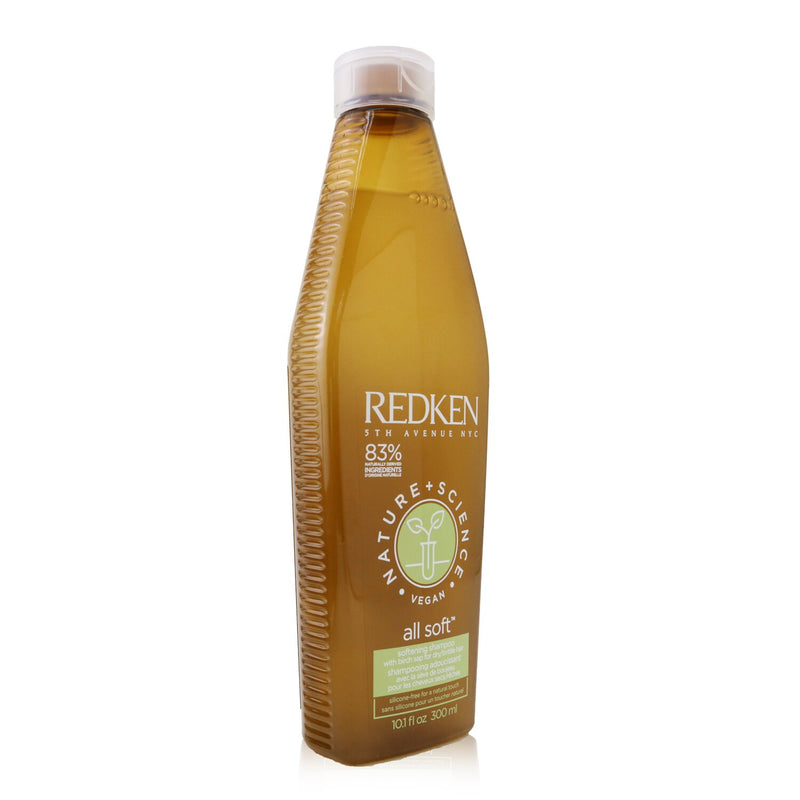 Redken Nature + Science All Soft Softening Shampoo (For Dry/ Brittle Hair)  300ml/10.1oz