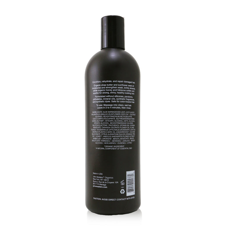 John Masters Organics Repair Conditioner For Damaged Hair with Honey & Hibiscus  473ml/16oz