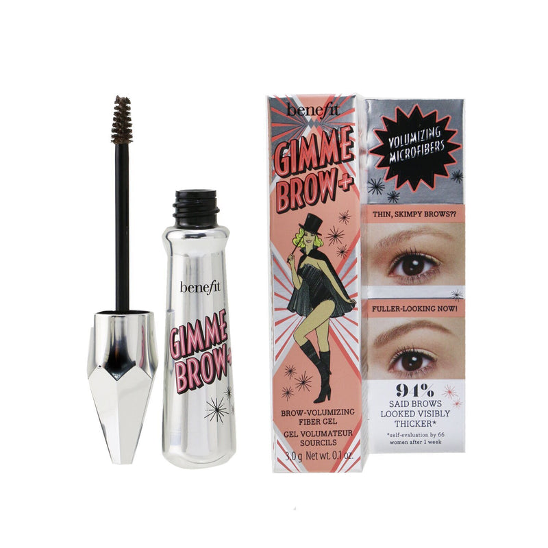 Benefit Gimme Brow+ Volumizing Fiber Gel - #3 (Neutral Light Brown)  3g/0.1oz