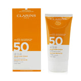 Clarins Invisible Sun Care Gel-To-Oil For Body SPF 50 - For Wet or Dry Skin 