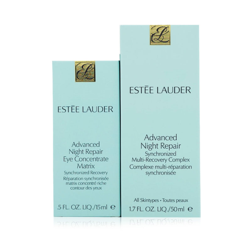 Estee Lauder Advanced Night Repair Set: Synchronized Multi-Recovery Complex 50ml+ Eye Concentrate Matrix 15ml 