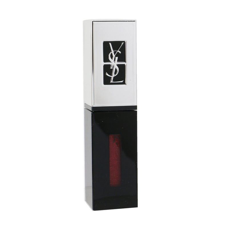 Yves Saint Laurent Rouge Pur Couture Vernis A Levres The Holographics Glossy Stain - # 502 Electric Burgundy 