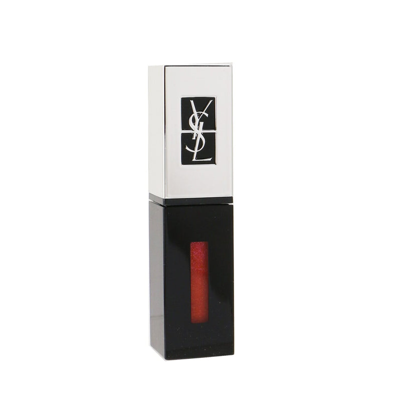 Yves Saint Laurent Rouge Pur Couture Vernis A Levres The Holographics Glossy Stain - # 506 Orange Gaming  6ml/0.2oz