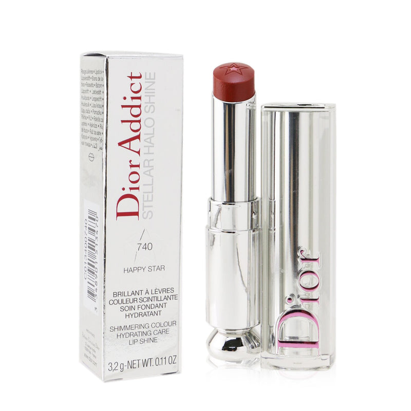 Christian Dior Dior Addict Stellar Halo Shine Lipstick - # 740 Happy Star  3.2g/0.11oz