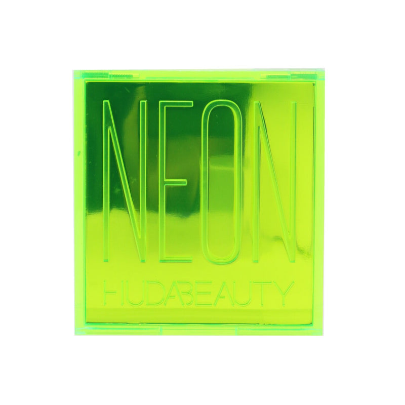 Huda Beauty Neon Obsessions Pressed Pigment Eyeshadow Palette (9x Eyeshadow) - # Neon Green  9x1.1g/0.038oz