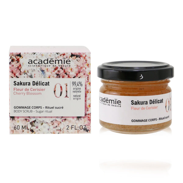 Academie Cherry Blossom Body Scrub - Sugar Ritual 