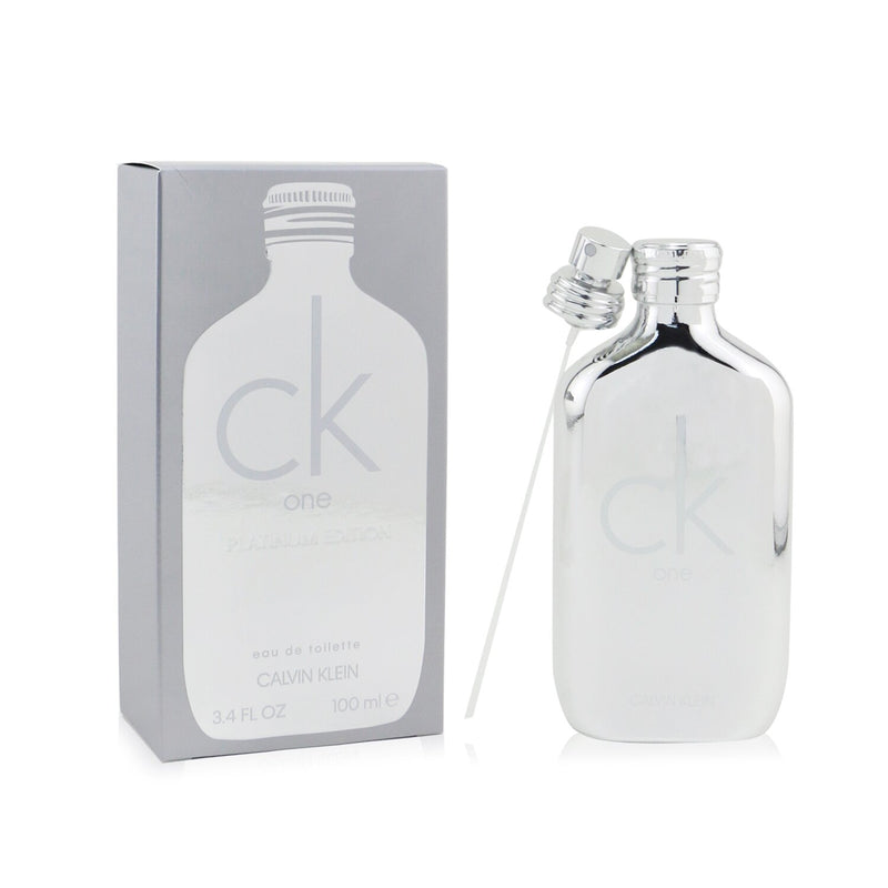 Calvin Klein CK One Eau De Toilette Spray (Platinum Edition) 