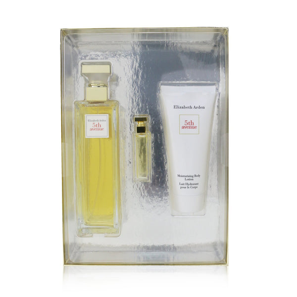 Elizabeth Arden 5th Avenue Coffret: Eau De Parfum Spray 125ml/4.2oz + Eau De Parfum 3.7ml/0.12oz + Body Lotion 100ml/3.3oz 