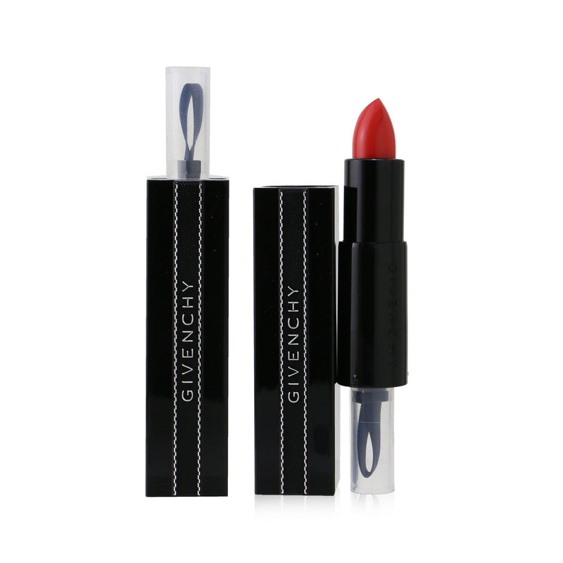 Givenchy Rouge Interdit Satin Lipstick - # 16 Wanted Coral (Box Slightly Damaged) 
