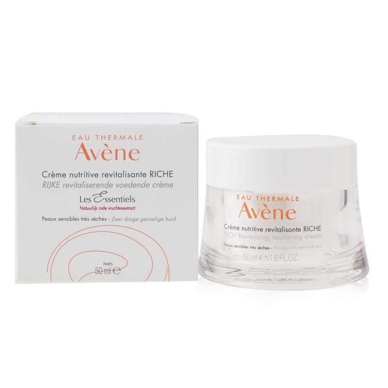 Avene Revitalizing Nourishing Rich Cream - For Very Dry Sensitive Skin  50ml/1.6oz