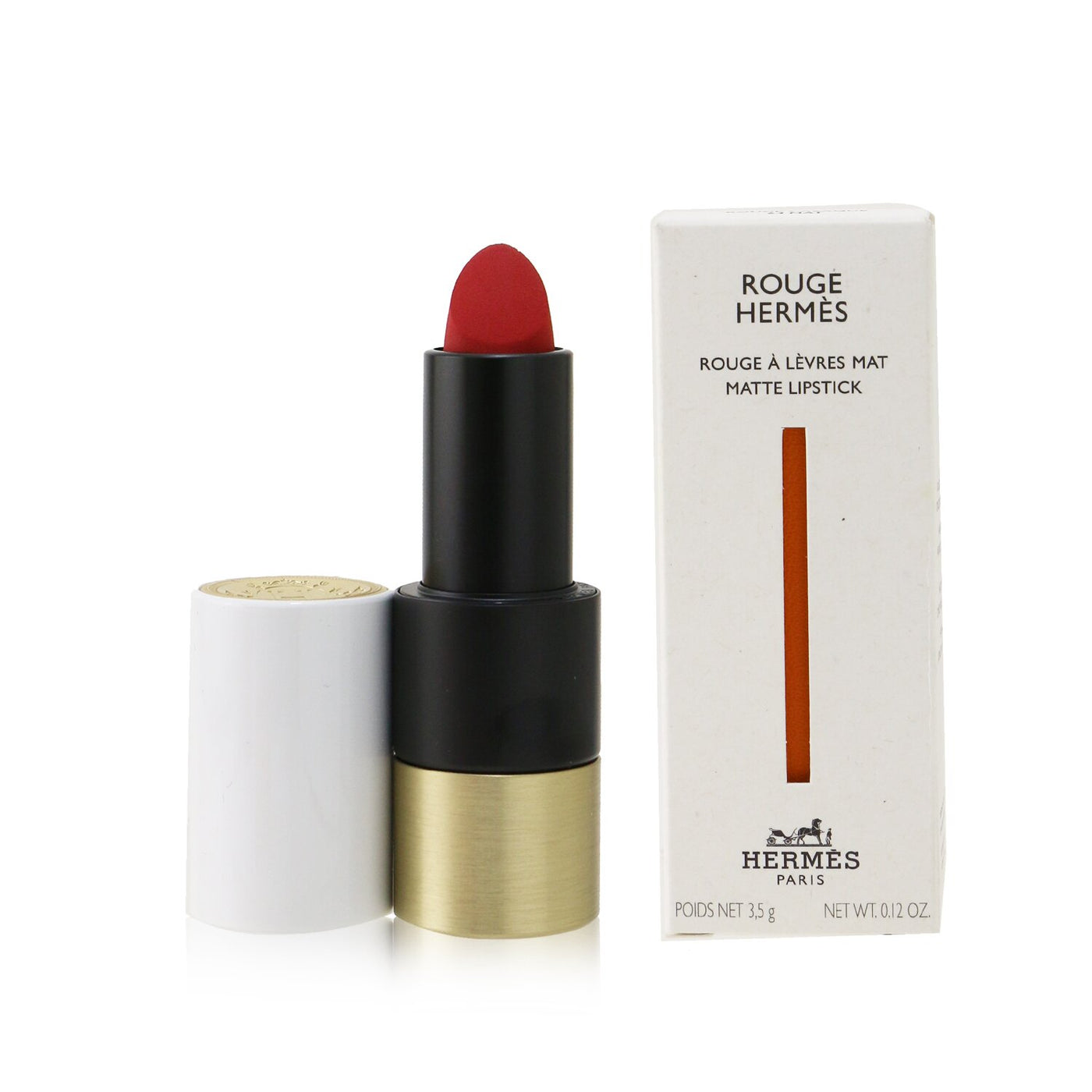 Hermes Rouge Hermes Matte Lipstick - # 33 Orange Boite (Mat) 3.5g