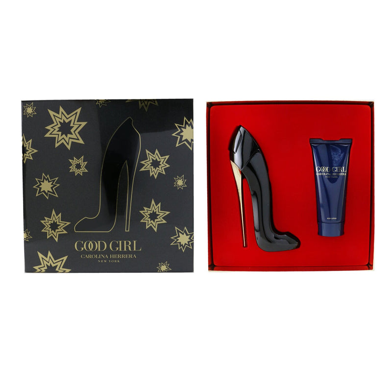 Carolina Herrera Good Girl Coffret: Eau De Parfum Spray 80ml/2.7oz + Body Lotion 100ml/3.4oz  2pcs