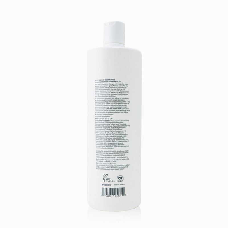 Bosley BosleyMD BosDefense Color Safe Nourishing Shampoo  1000ml/33.8oz