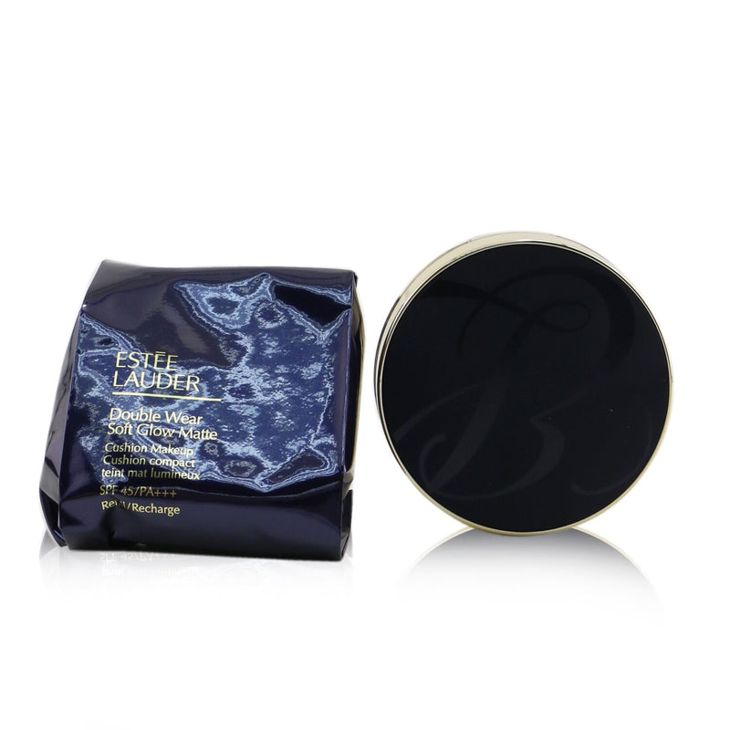 Estee Lauder Double Wear Soft Glow Matte Cushion Makeup SPF 45 With Extra Refill - # 2C0 Cool Vanilla 