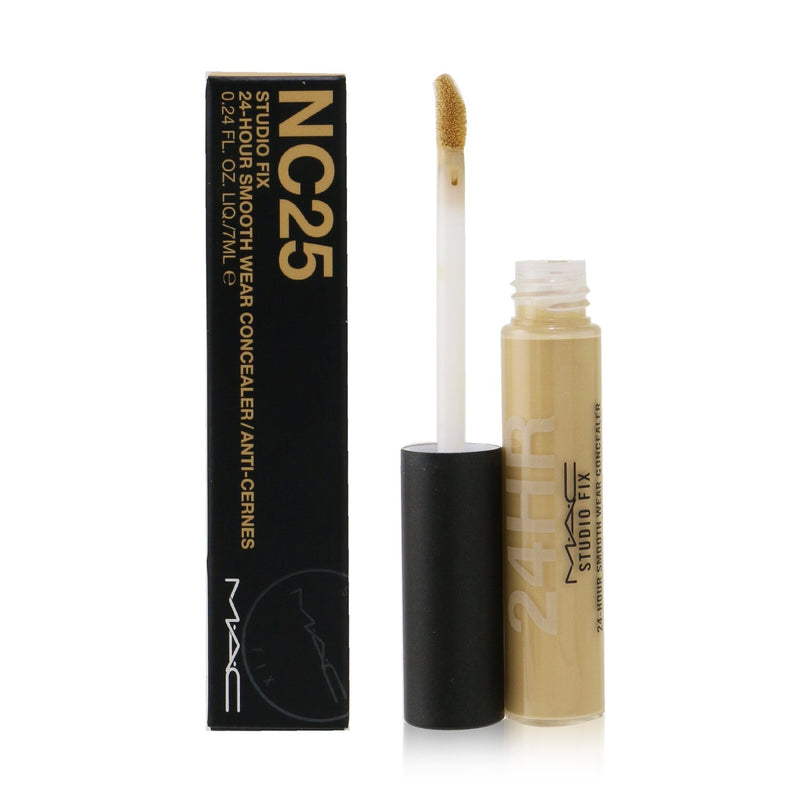 MAC Studio Fix 24 Hour Smooth Wear Concealer - # NC25 (Light Beige With Golden Peach Undertone) 