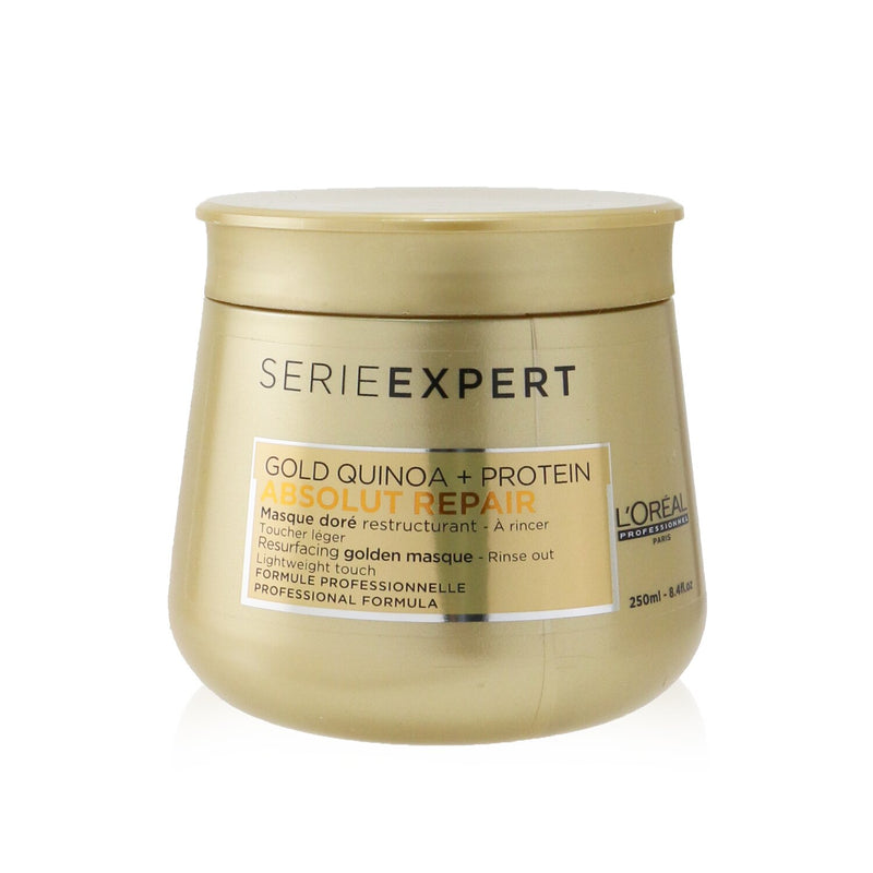 L'Oreal Professionnel Serie Expert - Absolut Repair Gold Quinoa + Protein Resurfacing Golden Masque (Lightweight Touch)  250ml/8.4oz