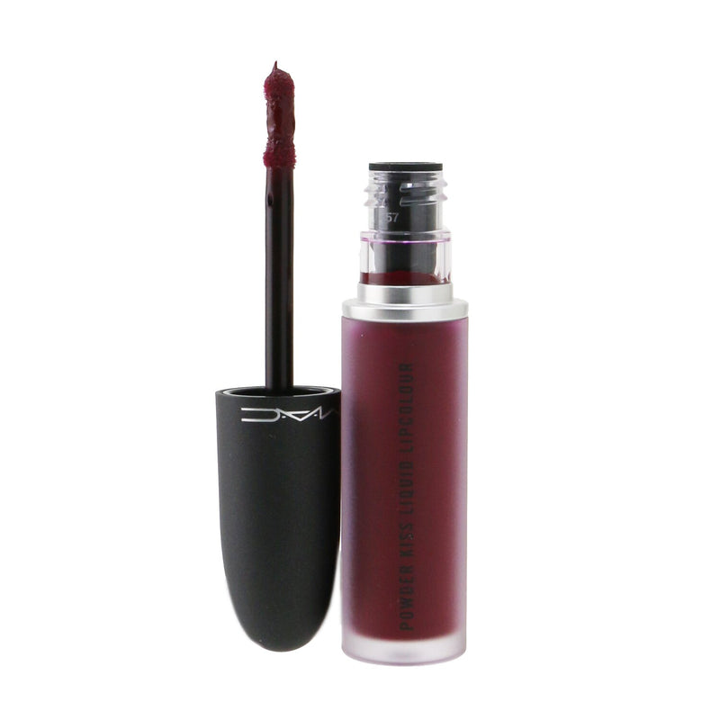 MAC Powder Kiss Liquid Lipcolour - # 983 Burning Love 