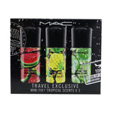 MAC Mini Fix+ Tropical Scents Setting Spray Kit (3x Mini Setting Spray)  3x30ml/1oz