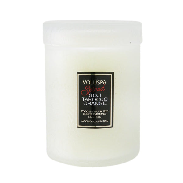 Voluspa Small Jar Candle - Spiced Goji Tarocco Orange 