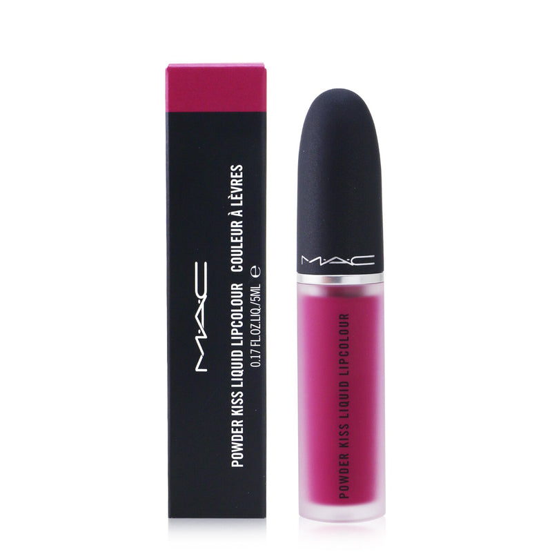 MAC Powder Kiss Liquid Lipcolour - # 986 Make It Fashun!  5ml/0.17oz