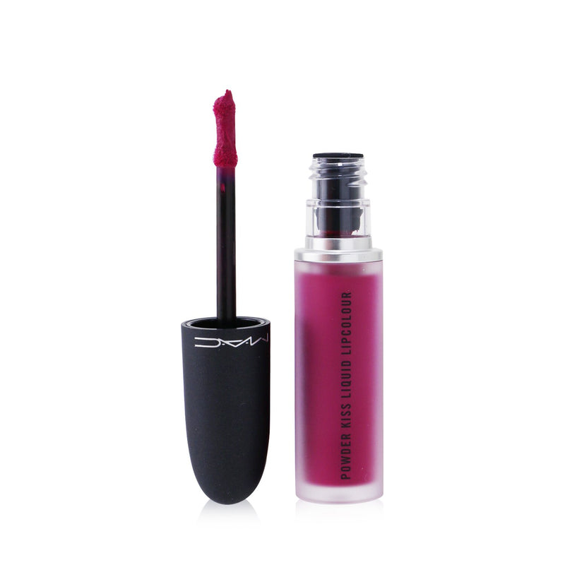 MAC Powder Kiss Liquid Lipcolour - # 986 Make It Fashun!  5ml/0.17oz